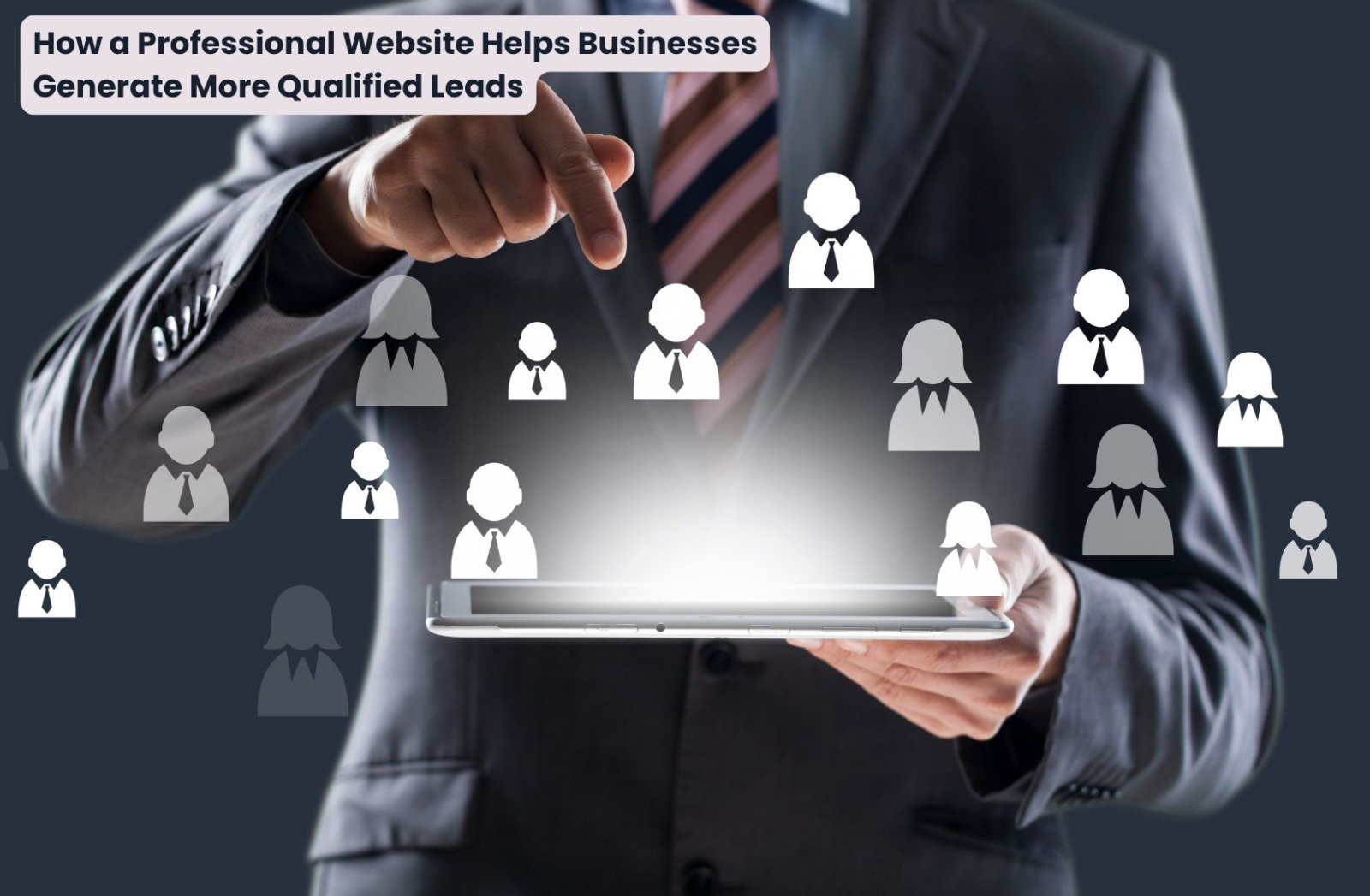 How a Professional Website Helps Businesses Generate More Qualified Leads